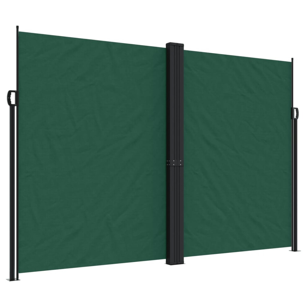 (dark green, 220 x 1000 cm) vidaXL Retractable Side Awning Outdoor Privacy Screen Shade Cream 180x1000 cm