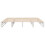 VidaXL vidaXL Bed Frame with Headboard Bed Base White 200x200 cm Solid Wood Pine 6