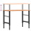 VidaXL vidaXL Workbench Wooden Work Table Work Bench Solid Wood Beech Rectangular 9