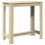 VidaXL vidaXL Bar Table Kitchen Pub Table Bistro Table Sonoma Oak Engineered Wood 6