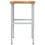 VidaXL vidaXL Workbench Wooden Work Table Work Bench Solid Wood Acacia Rectangular 6