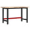 VidaXL vidaXL Workbench Wooden Work Table Work Bench Solid Wood Acacia Rectangular 1