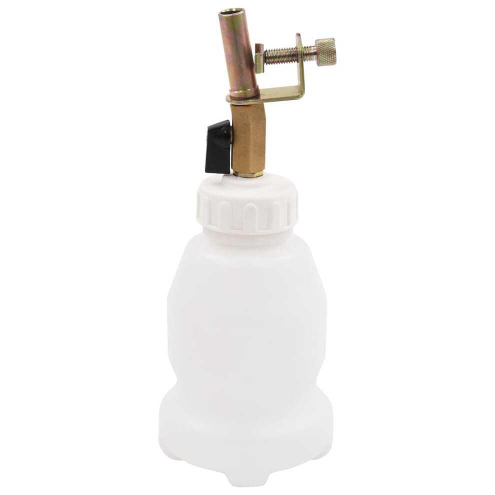 Vidaxl Brake Fluid Refill Bottle 1L Bleeder Bottle Fluid Bleeder Pressure