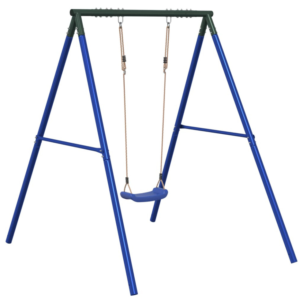 vidaXL Outdoor Swing Set with Swing Garden Play Swing Seat Kids Swing Set