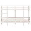 VidaXL vidaXL Bunk Bed Loft Bed Bedroom Bed Frame White 75x190 cm Solid Wood Pine 5