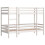VidaXL vidaXL Bunk Bed Loft Bed Bedroom Bed Frame White 75x190 cm Solid Wood Pine 3