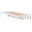 VidaXL vidaXL Bed Frame with Drawers Home Bed Base White 100x200 cm Solid Wood Pine 6