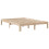 VidaXL vidaXL Bed Frame with Headboard Bed 120x190 cm Small Double Solid Wood Pine 7