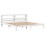 VidaXL vidaXL Bed Frame with Headboard White 180x200 cm Super King Solid Wood Pine 2