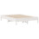 VidaXL vidaXL Bed Frame with Headboard White 150x200 cm King Size Solid Wood Pine 7