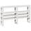 VidaXL vidaXL Bed Frame with Headboard White 150x200 cm King Size Solid Wood Pine 8