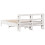VidaXL vidaXL Bed Frame with Headboard White 150x200 cm King Size Solid Wood Pine 6