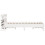 VidaXL vidaXL Bed Frame with Headboard Bed White 90x190 cm Single Solid Wood Pine 5