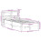 VidaXL vidaXL Bed Frame with Headboard Bed White 90x190 cm Single Solid Wood Pine 4