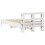 VidaXL vidaXL Bed Frame with Headboard Bed White 90x190 cm Single Solid Wood Pine 6