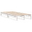 VidaXL vidaXL Bed Frame with Headboard White 75x190 cm Small Single Solid Wood Pine 5