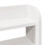 VidaXL vidaXL Bed Frame with Headboard White 150x200 cm King Size Solid Wood Pine 10