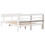 VidaXL vidaXL Bed Frame with Headboard White 150x200 cm King Size Solid Wood Pine 6