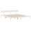 VidaXL vidaXL Bed Frame with Headboard White 180x200 cm Super King Solid Wood Pine 7