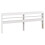 VidaXL vidaXL Bed Frame with Headboard White 150x200 cm King Size Solid Wood Pine 8