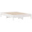 VidaXL vidaXL Bed Frame with Headboard White 150x200 cm King Size Solid Wood Pine 7