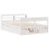 VidaXL vidaXL Bed Frame without Mattress White 150x200 cm King Size Solid Wood Pine 3