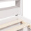 VidaXL vidaXL Bed Frame without Mattress White 150x200 cm King Size Solid Wood Pine 9