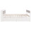 VidaXL vidaXL Bed Frame without Mattress White 150x200 cm King Size Solid Wood Pine 7