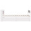 VidaXL vidaXL Bed Frame without Mattress White 75x190 cm Small Single Solid Wood Pine 7
