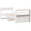 VidaXL vidaXL Bed Frame without Mattress White 75x190 cm Small Single Solid Wood Pine 8