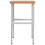 VidaXL vidaXL Workbench Wooden Work Table Work Bench Solid Wood Beech Rectangular 6