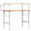 VidaXL vidaXL Workbench Wooden Work Table Work Bench Solid Wood Acacia Rectangular 9