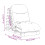 VidaXL vidaXL Solid Pine Futon Sofa Bed with Mattress - Adjustable Backrest, 2-in-1 Couch/Bed, Compact Foldable Wood Frame 4