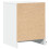 VidaXL vidaXL Bedside Cabinets with LED Lights Bed Table 2 pcs White Engineered Wood 8