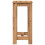 VidaXL vidaXL Bartisch Artisan-Eiche 51x50x103,5 cm Holzwerkstoff 5