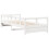 VidaXL vidaXL Daybed Sofa Bed Guest Bed Sleeper Sofa White 80x200 cm Solid Wood Pine 7