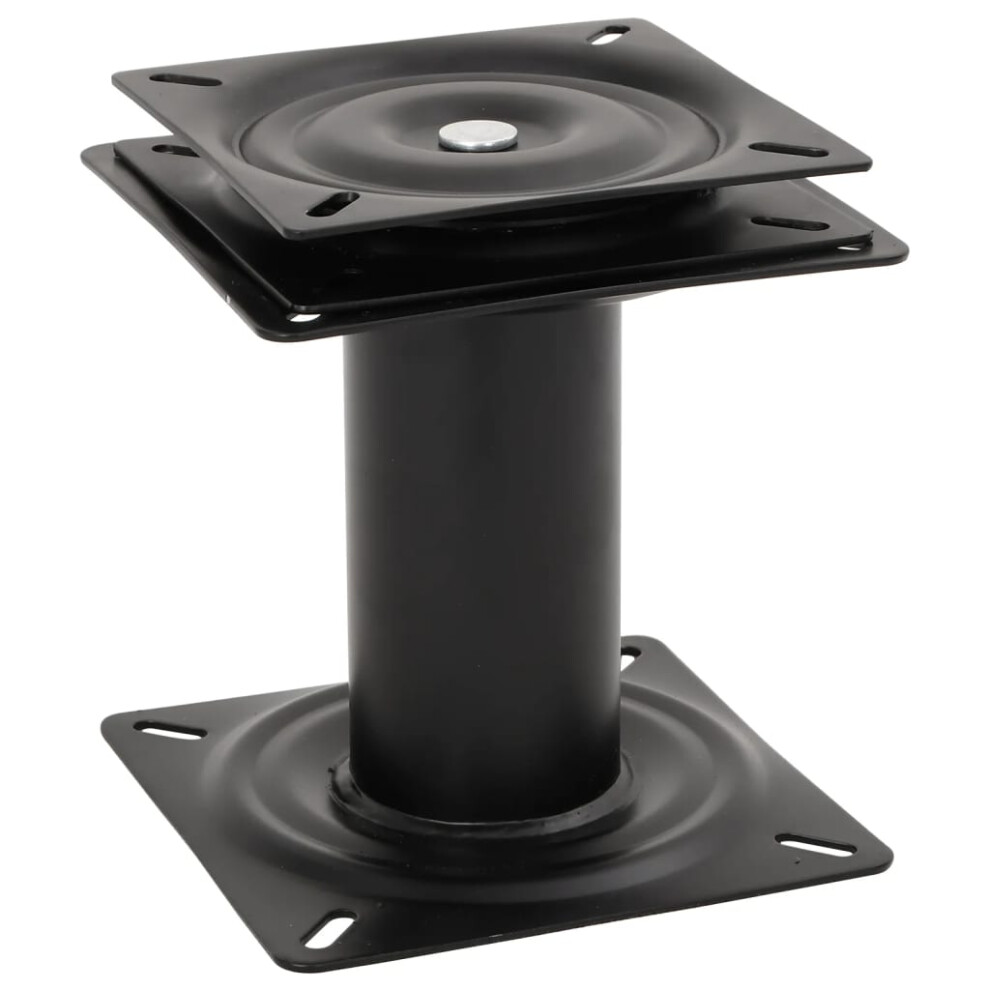 vidaXL Boat Seat Pedestal with 360Â Seat Swivel Boat Chair Pedestal Steel