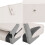 VidaXL vidaXL Foldable Boat Seat Set 2 Piece Low Backrest & Fixing Strap Canoe Seat 11