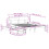 VidaXL vidaXL Bed Frame with Drawers White 120x190 cm Small Double Solid Wood Pine 11