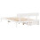 VidaXL vidaXL Bed Frame with Drawers Bed White 150x200 cm King Size Solid Wood Pine 6