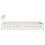 VidaXL vidaXL Bed Frame with Drawers Bed White 150x200 cm King Size Solid Wood Pine 5