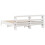 VidaXL vidaXL Bed Frame with Headboard White 180x200 cm Super King Solid Wood Pine 6