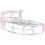 VidaXL vidaXL Bed Frame with Headboard White 75x190 cm Small Single Solid Wood Pine 4