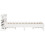 VidaXL vidaXL Bed Frame with Headboard White 75x190 cm Small Single Solid Wood Pine 5