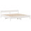 VidaXL vidaXL Bed Frame with Headboard Bed Base White 200x200 cm Solid Wood Pine 7