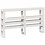 VidaXL vidaXL Bed Frame with Headboard White 120x190 cm Small Double Solid Wood Pine 8