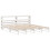 VidaXL vidaXL Bed Frame with Headboard White 180x200 cm Super King Solid Wood Pine 3
