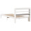 VidaXL vidaXL Bed Frame with Headboard Bed White 90x190 cm Single Solid Wood Pine 6
