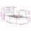 VidaXL vidaXL Bed Frame with Headboard Bed White 90x190 cm Single Solid Wood Pine 4