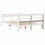 VidaXL vidaXL Bed Frame with Headboard Bed Base White 140x190 cm Solid Wood Pine 6